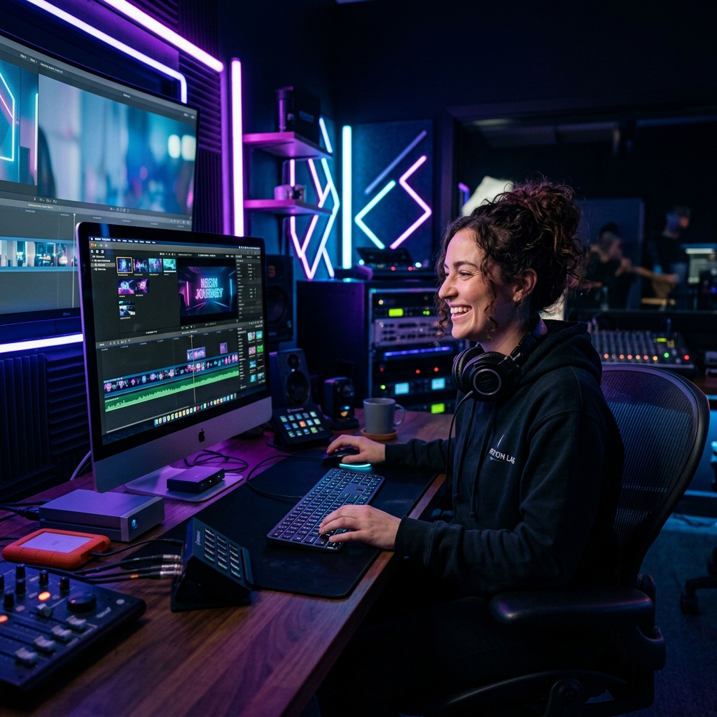 Happy Video Editor applying edits in Final Cut Pro